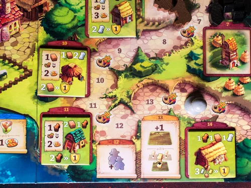 Test de Agricola Famille ; plateau de jeu